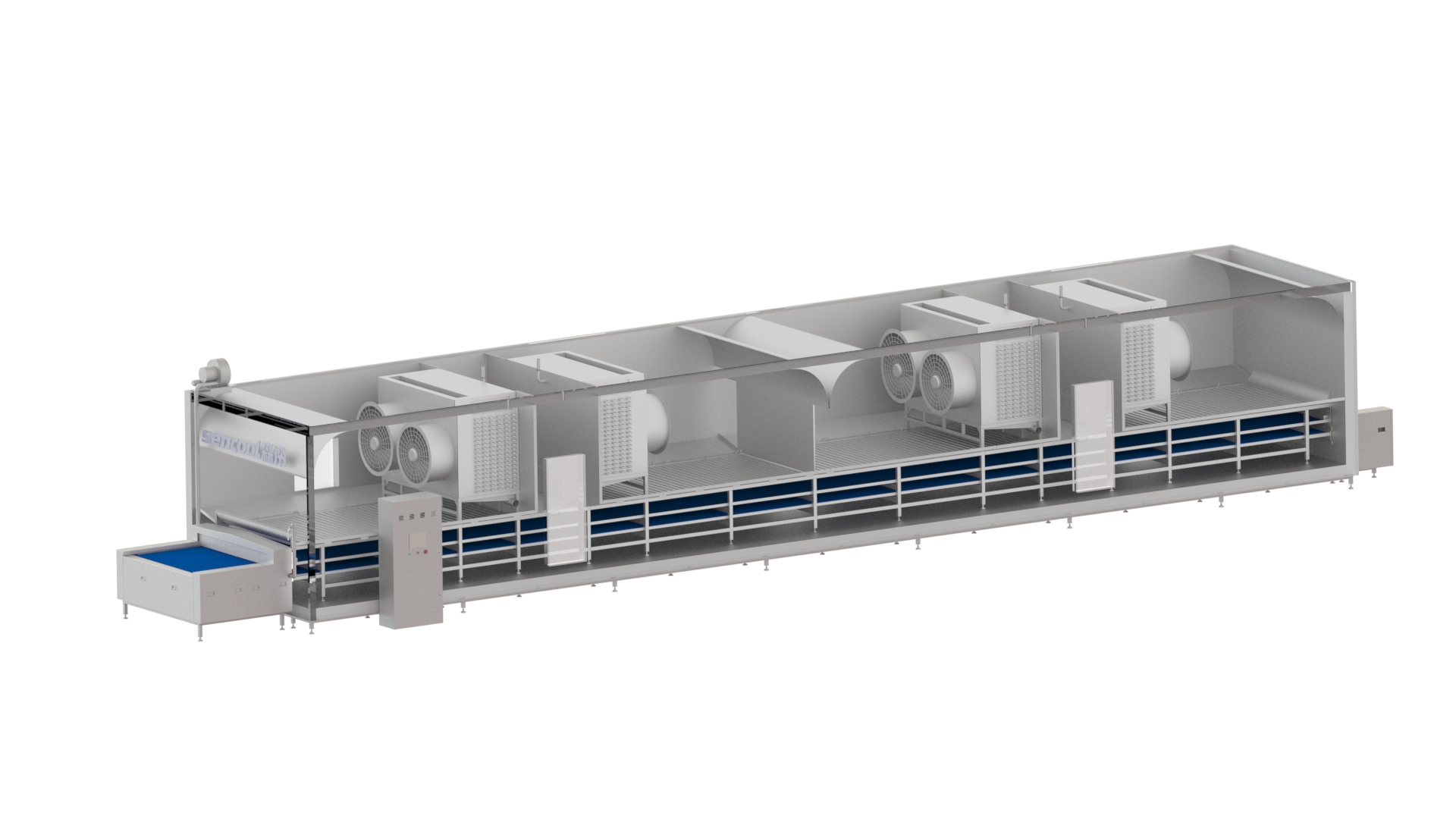 隧道網帶速凍機