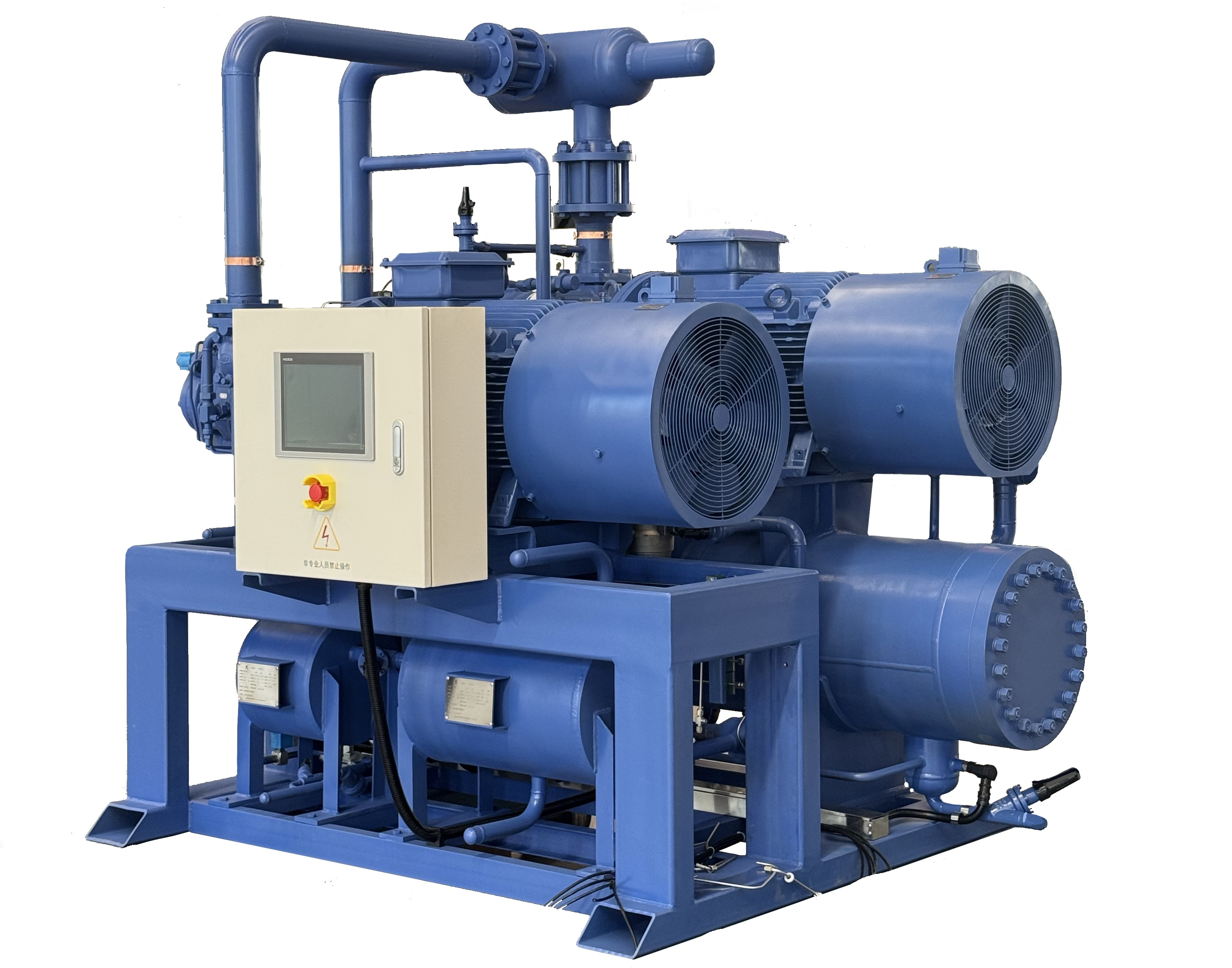 雙機雙級螺桿壓縮機組